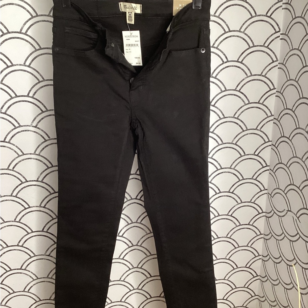 Madewell Women's Black Stovepipe Skinny Jeans| Size 26